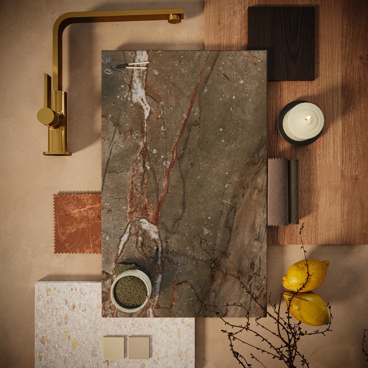 Cider Stone in Porcelain