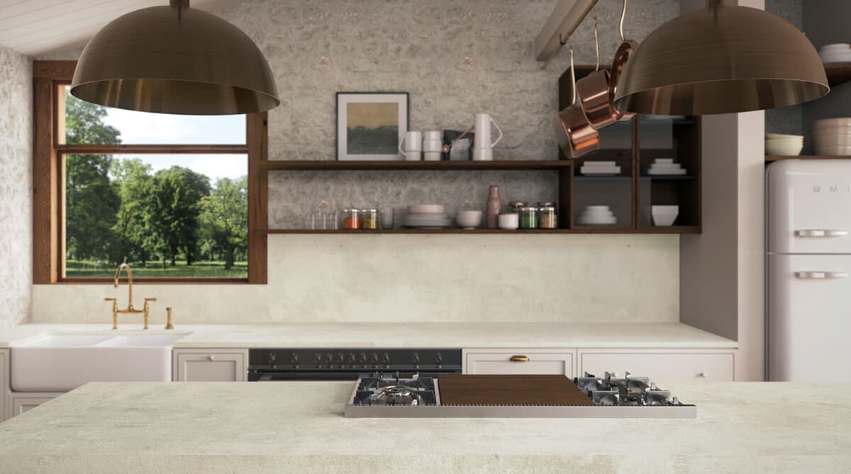 White Ciment in use