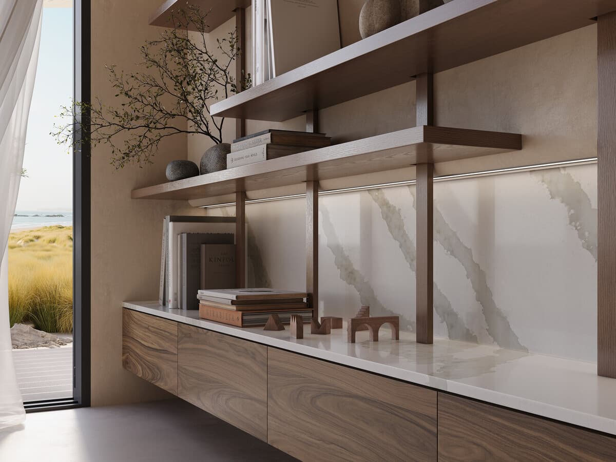 Calacatta Nobella kitchen installation in Gatineau